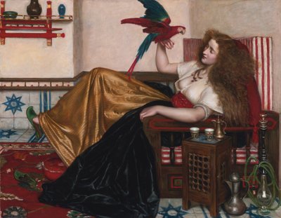 La signora del Tooti-Nameh o La leggenda del pappagallo da Valentine Cameron Prinsep